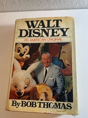 Walt Disney An American Original Bob Thomas 1976 First Edition Simon Schuster